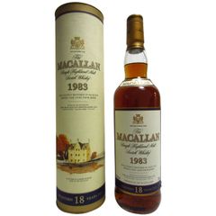 Macallan 2001 Release Sherry Oak 1983 18 Year Old