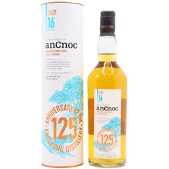 anCnoc 125th Anniversary Cask Strength Highland Single Ma 16 Year Old