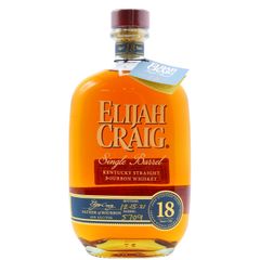 Elijah Craig Single Barrel Kentucky Straight Bourbon 18 Year Old