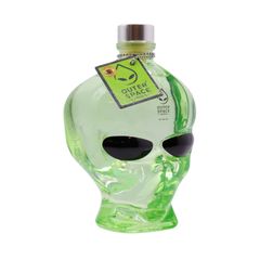 Outer Space Alien Head Award Winning Vodka
