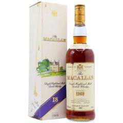 Macallan 1987 Release Sherry Oak 1969 18 Year Old