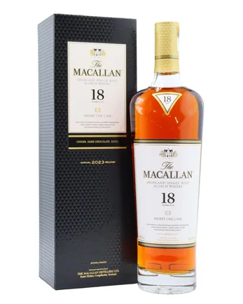 Macallan 18 jaar oud Sherry Oak 2023 Release