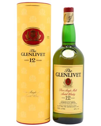 Glenlivet 12 jaar oud 100cl