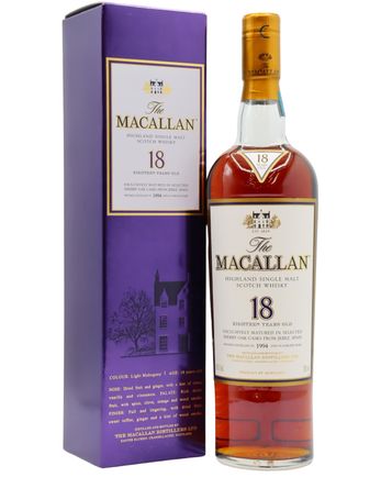 Macallan 1994 18 jaar oud Sherry