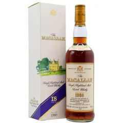 Macallan 1998 Release Sherry Oak 1980 18 Year Old