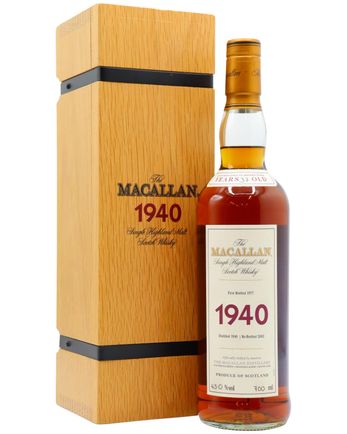 Macallan 1940 37 jaar oud Fine Rare