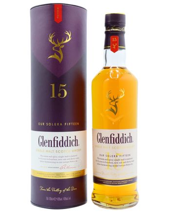Glenfiddich 15 jaar oud Solera Reserve