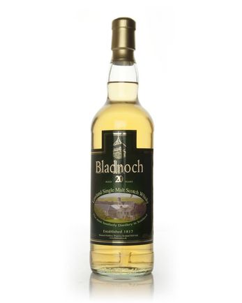 Bladnoch 20 jaar oud Distillery Label