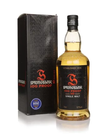 Springbank 10 jaar oud 100 Proof