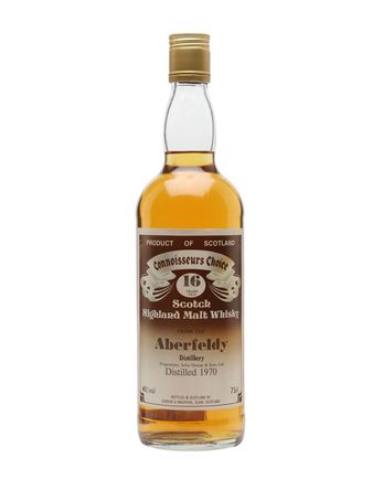 Aberfeldy 1970 16 jaar oud Brown Label Gordon & Macphail