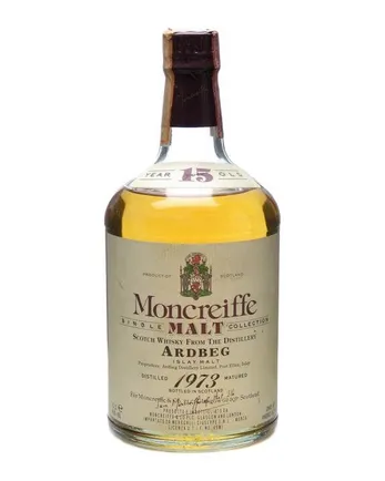 Ardbeg 1973 15 jaar oud Moncrieffe