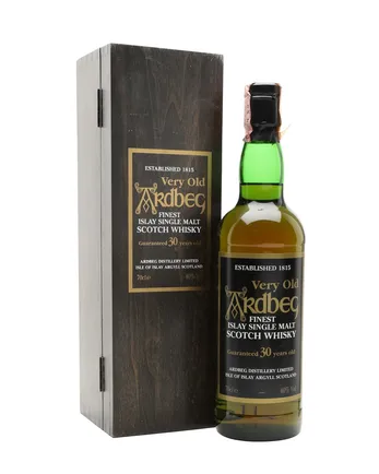 Ardbeg 30 jaar oud Wooden Box