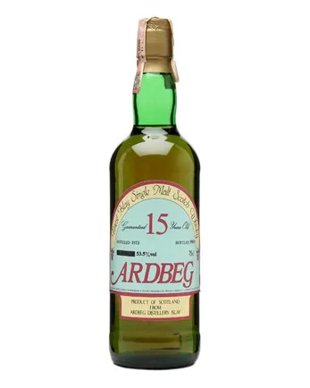 Ardbeg 1973 15 jaar oud Bottled 1988 Cask Strength Sestante