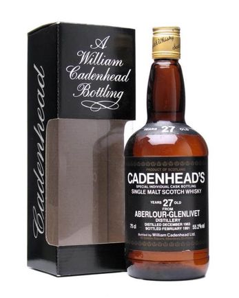 Aberlour 1963 27 jaar oud Cadenhead's