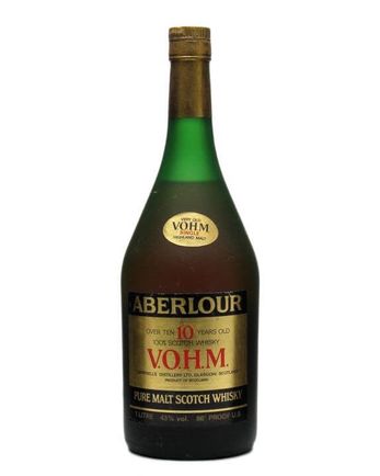 Aberlour 10 jaar oud VOHM 1980s