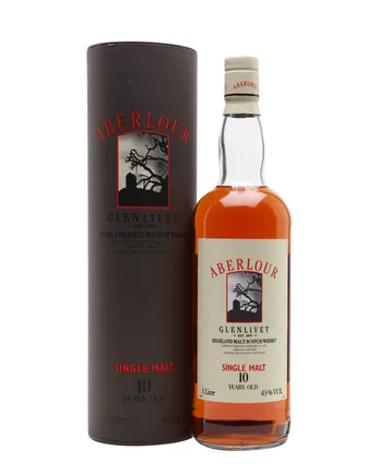 Aberlour 10 jaar oud Bottled 1980s 100cl