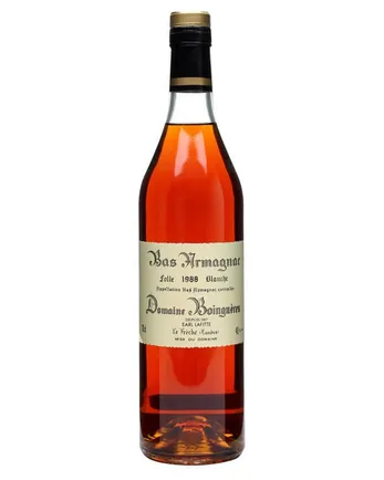 Domaine Boingneres 1988 Bas Armagnac