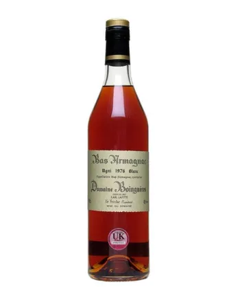 Domaine Boingneres 1976 Bas Armagnac Ugni Blanc