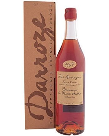 Domaine de Saint Aubin au Houga 1967 Armagnac Darroze