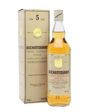 Auchentoshan 5 jaar oud Bottled 1980s