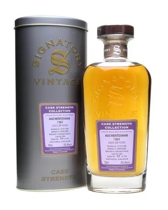 Auchentoshan 1984 24 jaar oud Signatory Cask Strength Collection