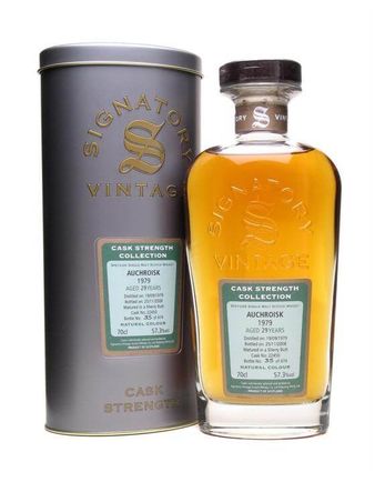 Auchroisk 1979 29 jaar oud Sherry Cask Signatory Cask Strength Collection