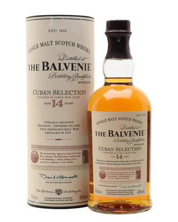 Balvenie 14 jaar oud Cuban Selection