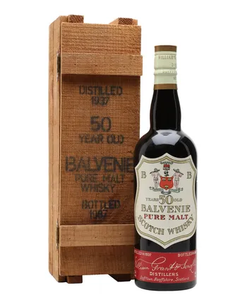 Balvenie 1937 50 jaar oud