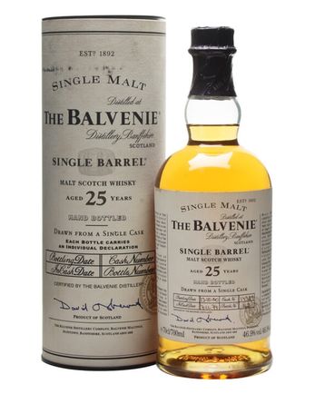 Balvenie 25 jaar oud