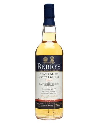Bladnoch 1992 19 jaar oud Cask #2967 Berry Bros Rudd