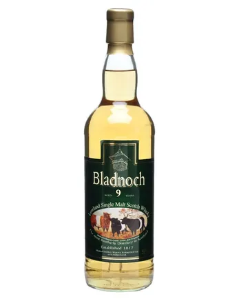 Bladnoch 9 jaar oud Cow Label