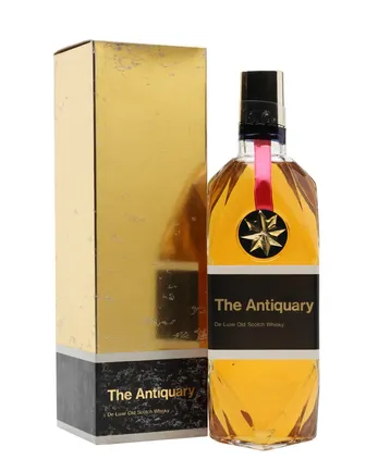 Antiquary Red Ribbon Gold Cap Bottled 1970s