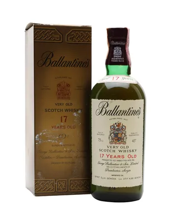 Ballantine's 17 jaar oud Bottled 1980s