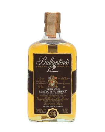 Ballantine's Bottled 1950s