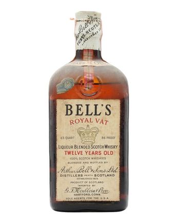 Bell's Royal Vat 12 jaar oud Bottled 1930s