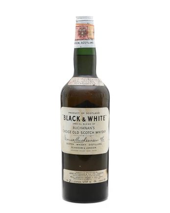 Black & White Bottled 1960s Spring Cap
