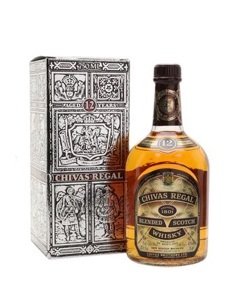 Chivas Regal 12 jaar oud Bottled 1980's