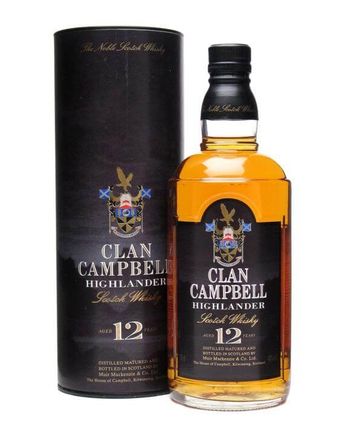 Clan Campbell Highlander 12 jaar oud