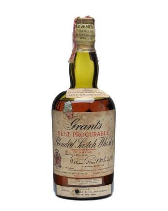 Grant's 12 jaar oud Best Procurable 1930s
