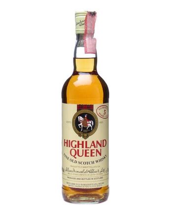 Highland Queen 5 jaar oud Bottled 1980s