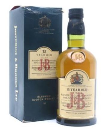 J & B 15 jaar oud