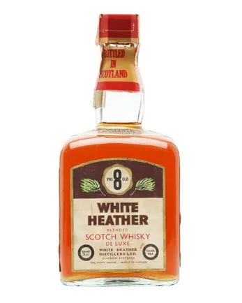White Heather 5 jaar oud Bottled 1980s