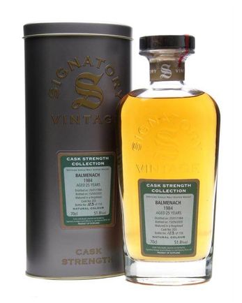 Balmenach 1984 25 jaar oud Signatory