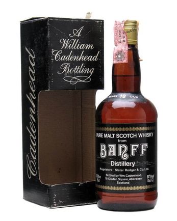 Banff 18 jaar oud Bottled 1970s Cadenhead's