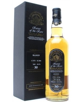Banff 1975 30 jaar oud Duncan Taylor Rarest of the Rare