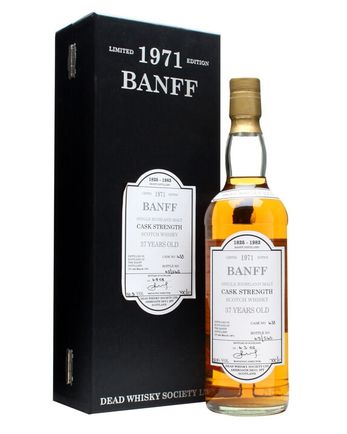 Banff 1971 37 jaar oud Dead Whisky Society