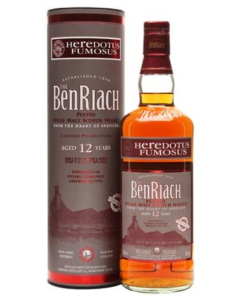 Benriach 12 jaar oud Heredotus Fumosus Pedro Ximinez Peated