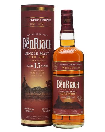 Benriach 15 jaar oud PX Sherry Wood Finish
