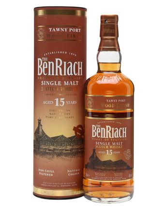 Benriach 15 jaar oud Tawny Port Wood Finish