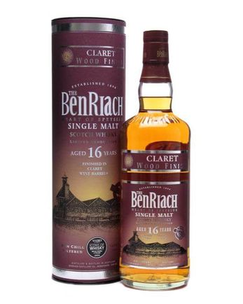 Benriach 16 jaar oud Claret Wood Finish